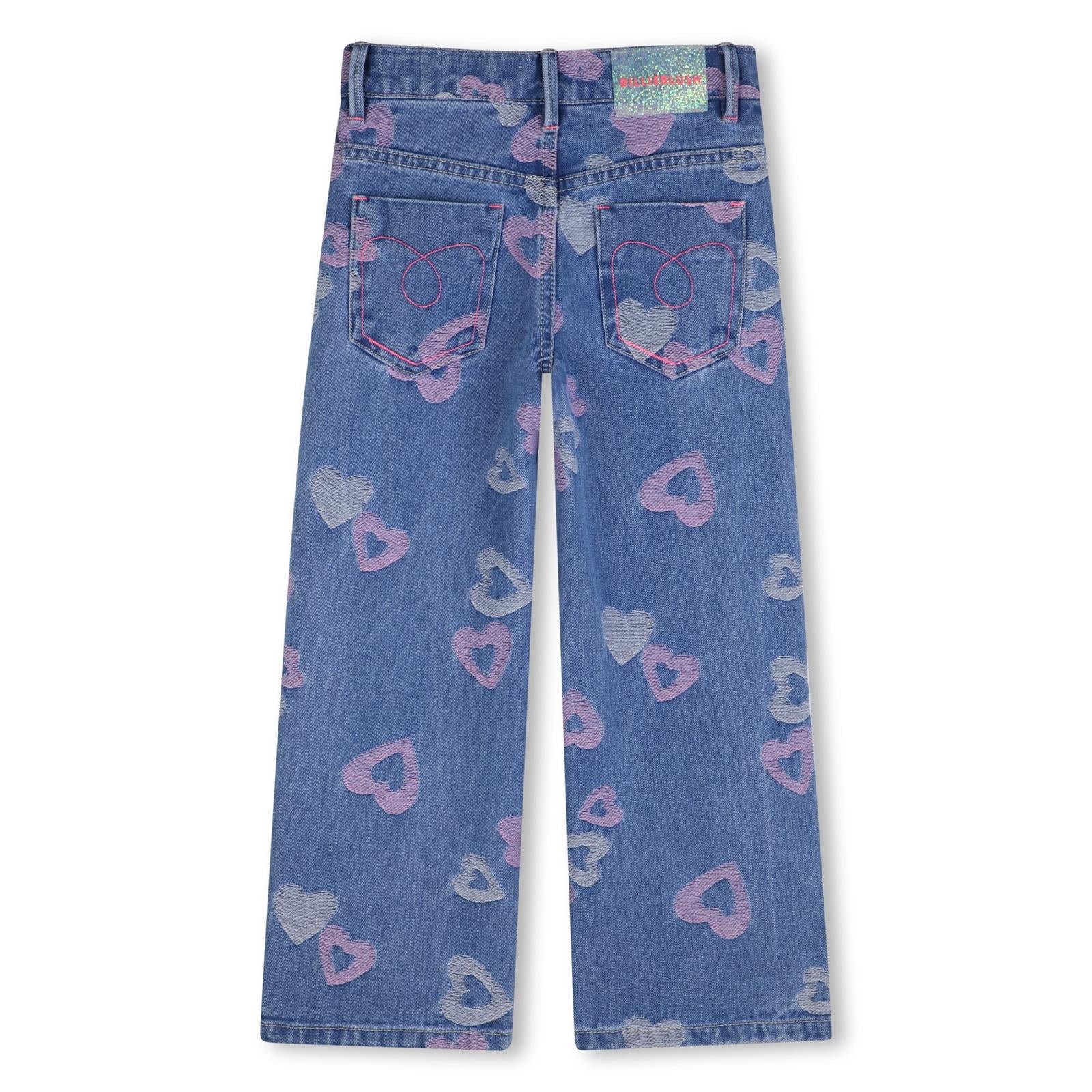 Billieblush Girls Heart Denim Jeans u21871
