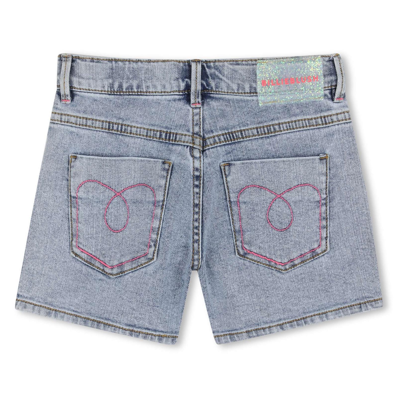 Billieblush Girls Lightwash Denim Shorts u21884