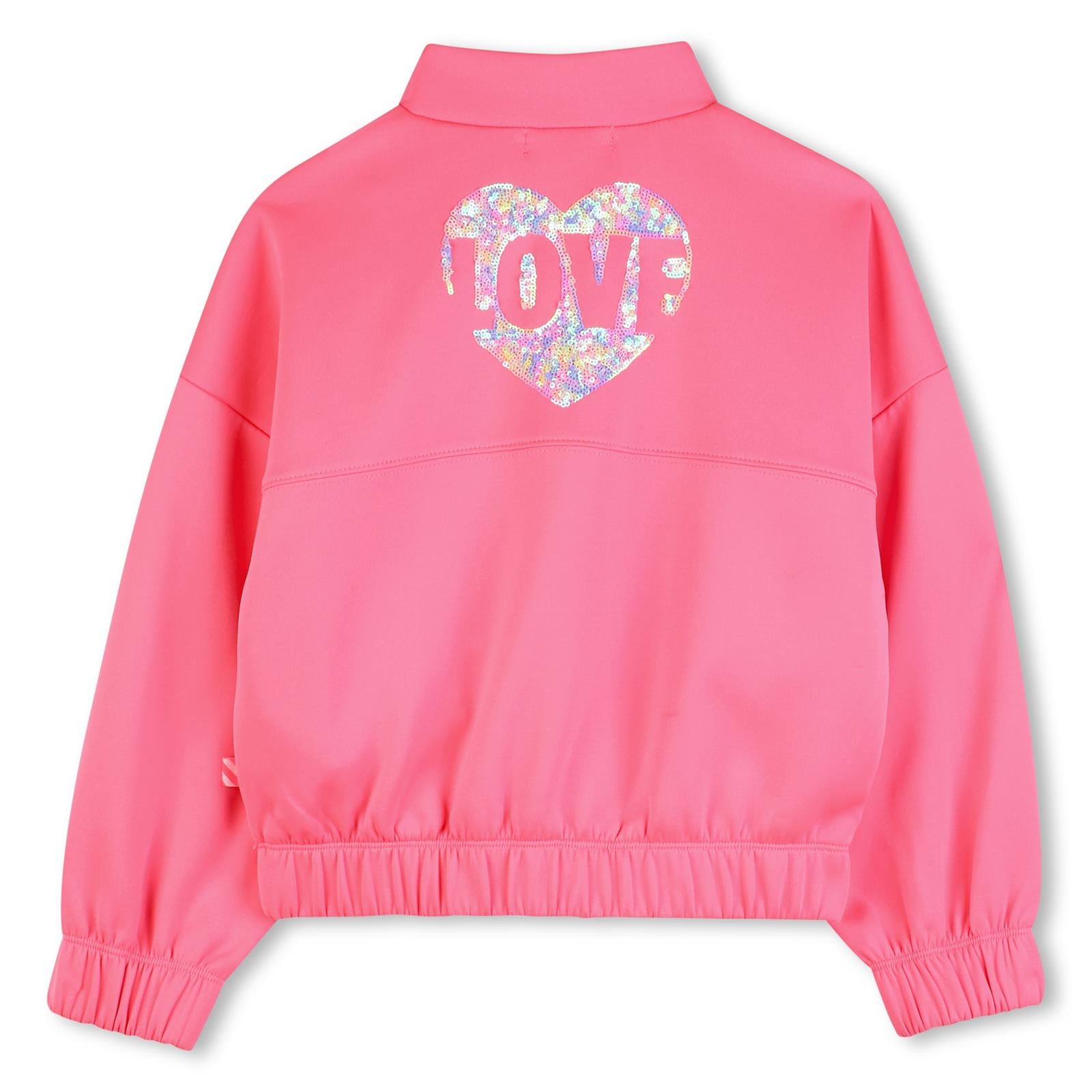 Billieblush Girls Pink Zip up Jacket u21900