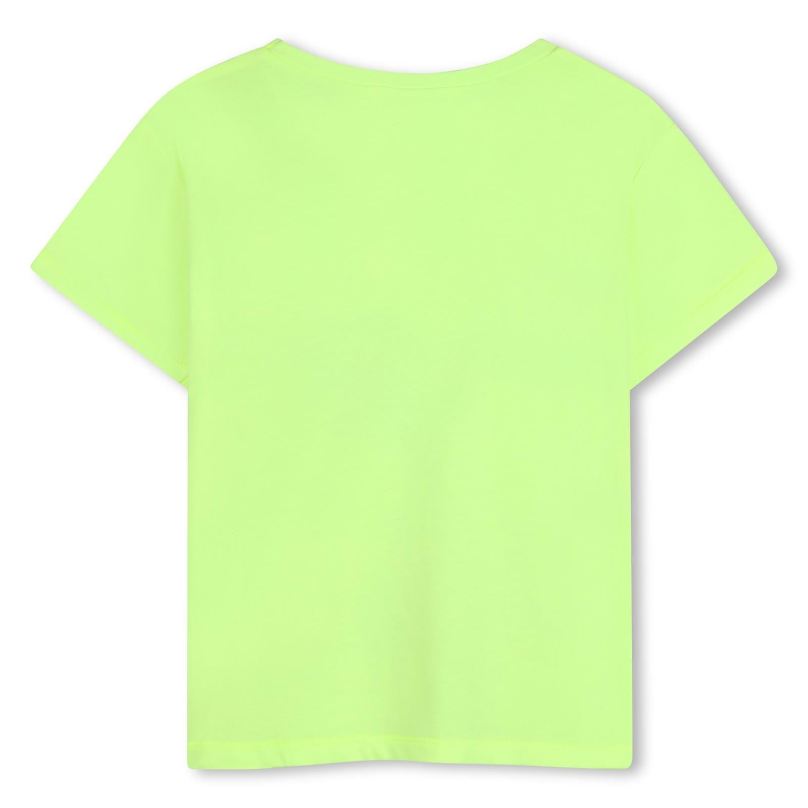 Billieblush Girls Lime Sequin Tshirt u21922
