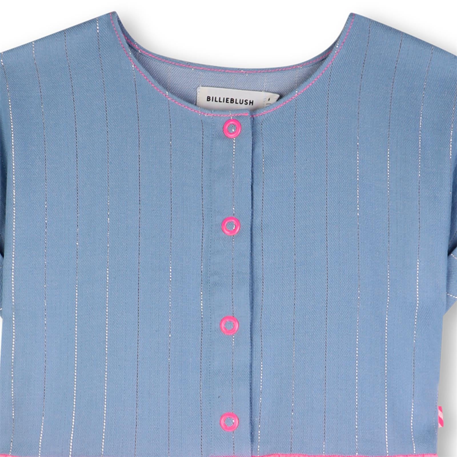 Billieblush Girls Pink Tutu Button Dress u21917