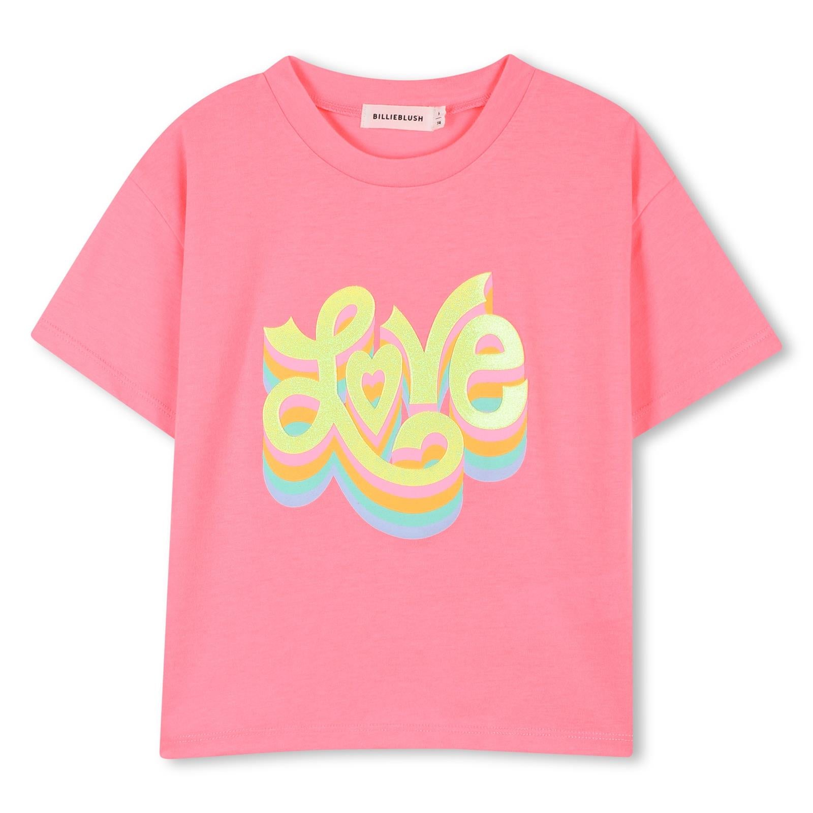Billieblush Girls Pink Love Tshirt u21931