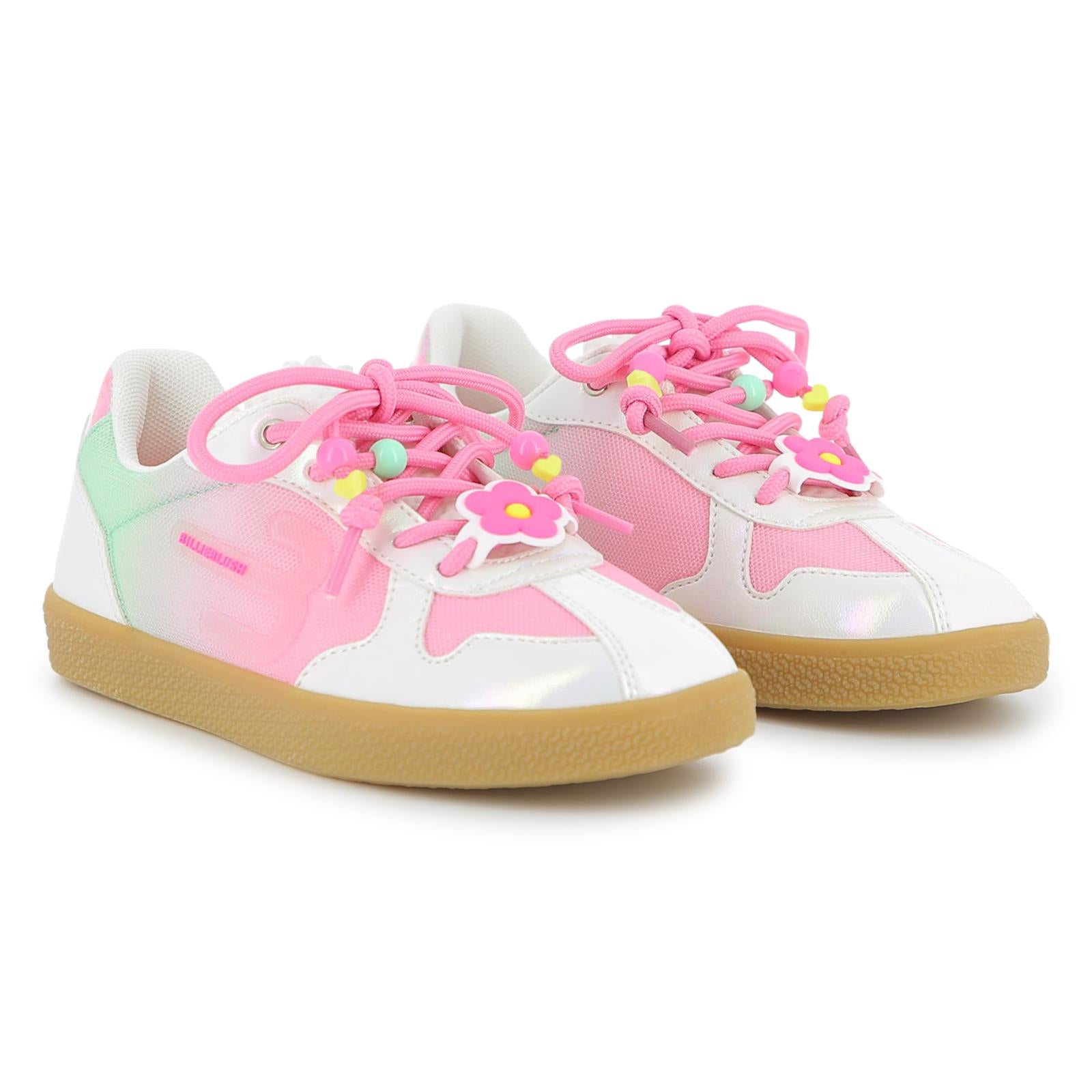 Billieblush Girls Silver Pink Trainers