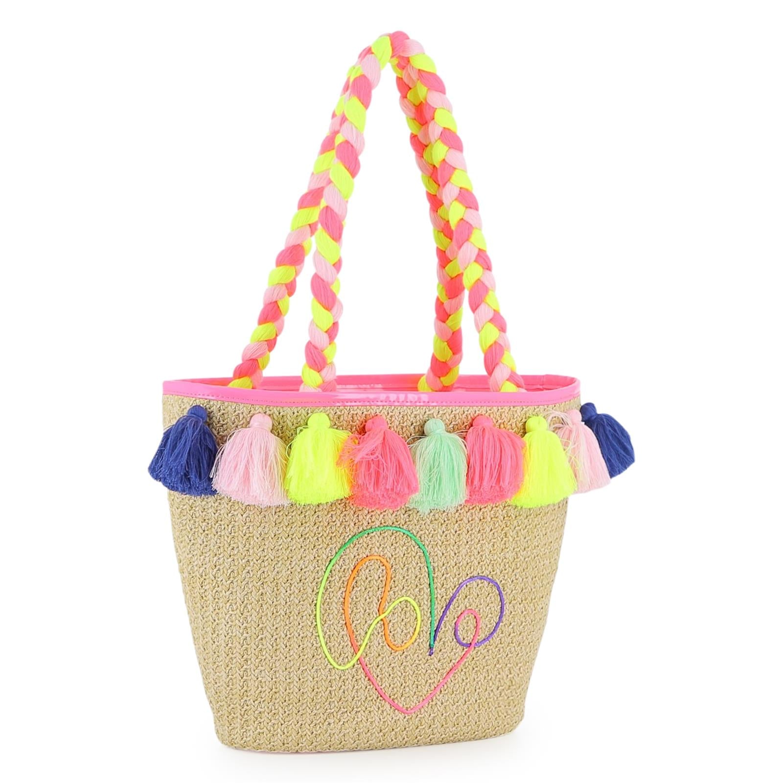 Billieblush Girls Wicker Beach Bag u22143