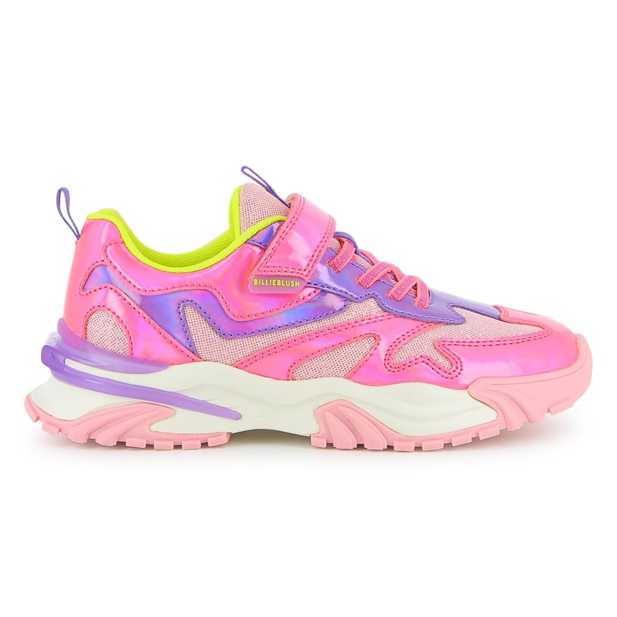 Billieblush Girls Metalic Pink Purple Trainers