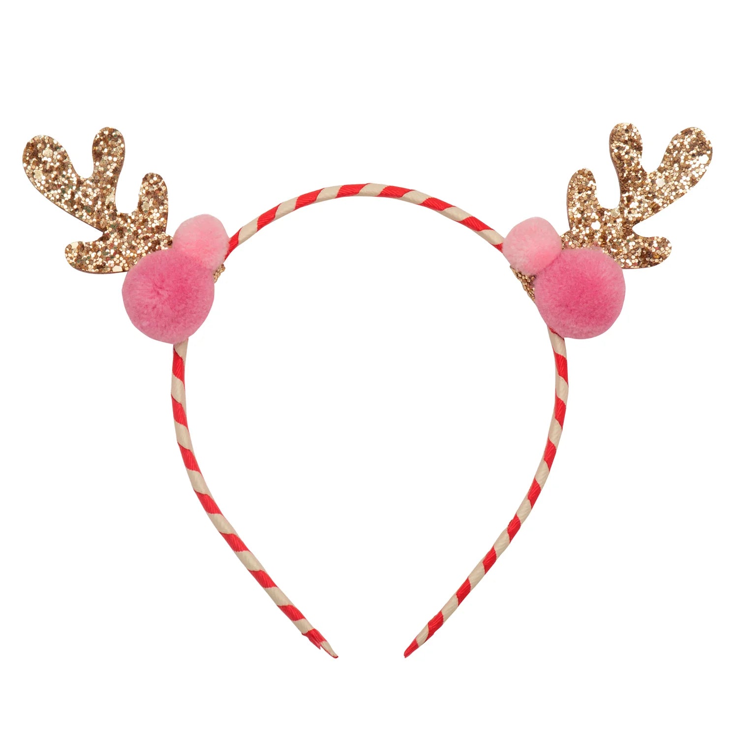 Rockahula Stripy Pom Pom Reindeer Headband