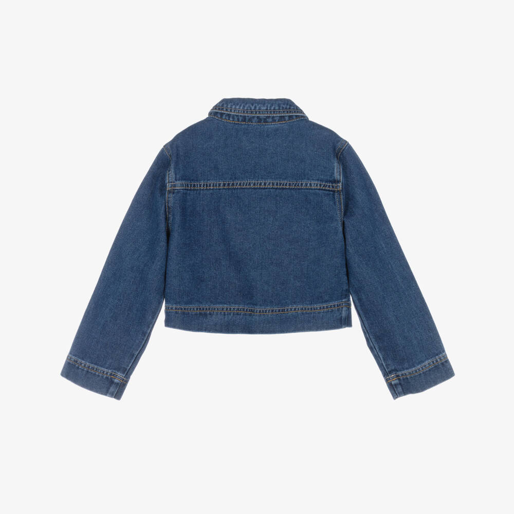 Billieblush Girls Jewelled Denim Jacket