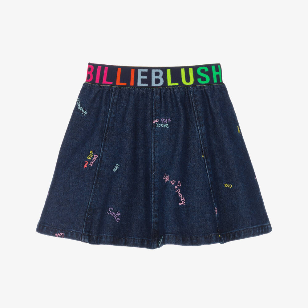 Billieblush Girls Elasticated Waist Embroidered Skirt