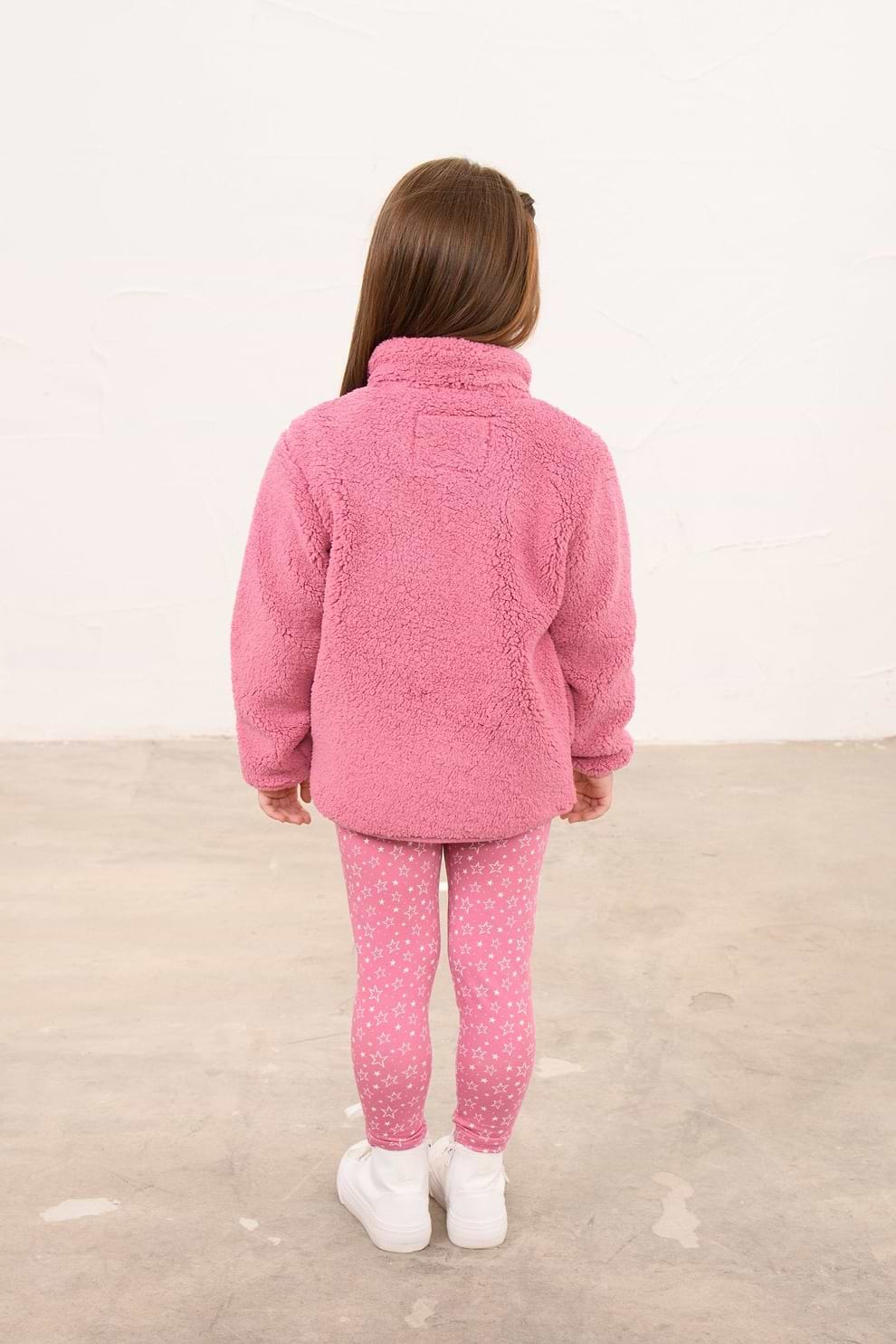 Lighthouse Girls Dusky Pink Star Cassie Fleece