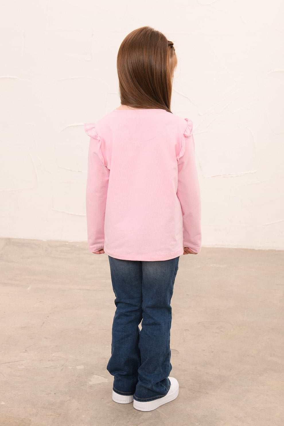 Lighthouse Girls Pink Cowgirl Top