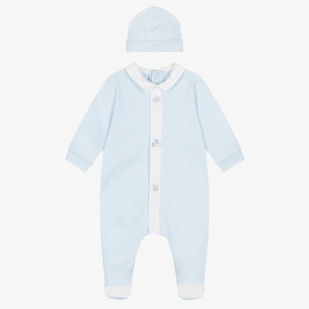 Emile Et Rose Boy’s Blue Kent Babygrow