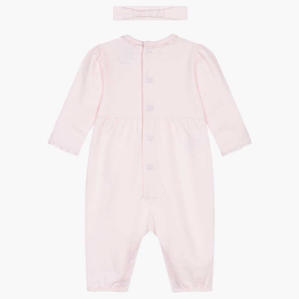 Emile Et Rose Katerina Cotton Floral Baby Suit