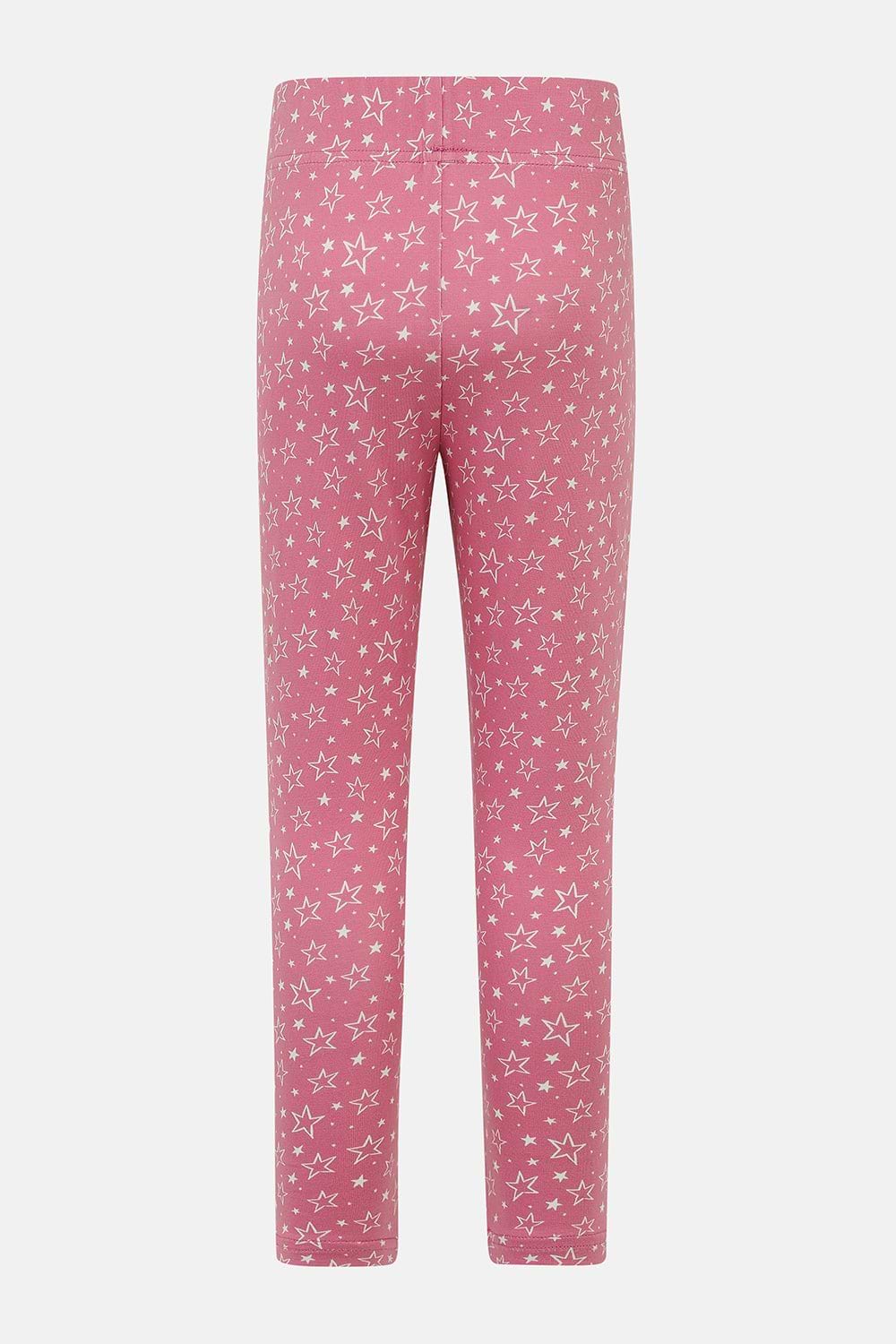 Lighthouse Girls Mollie Rose Pink Star Leggings