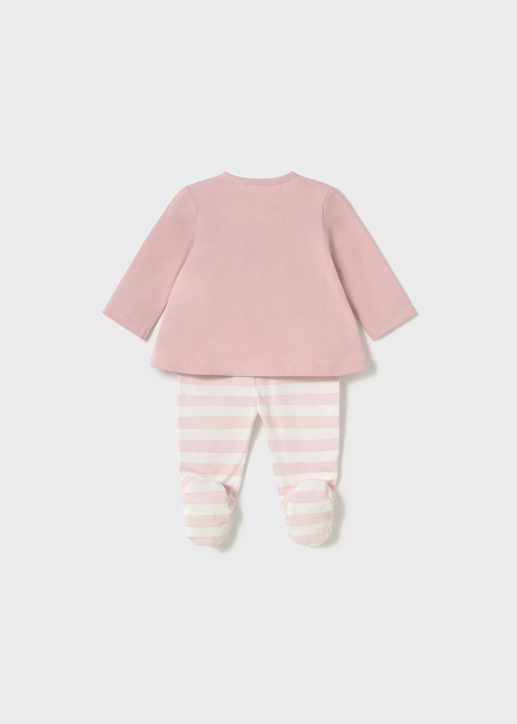 Mayoral New-Born Girl Leggings & Print Top Set (Newborn)
