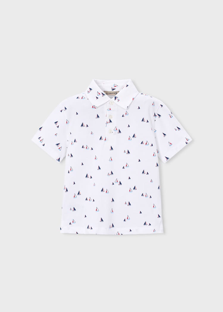 Mayoral Boys Printed Polo 3101 024