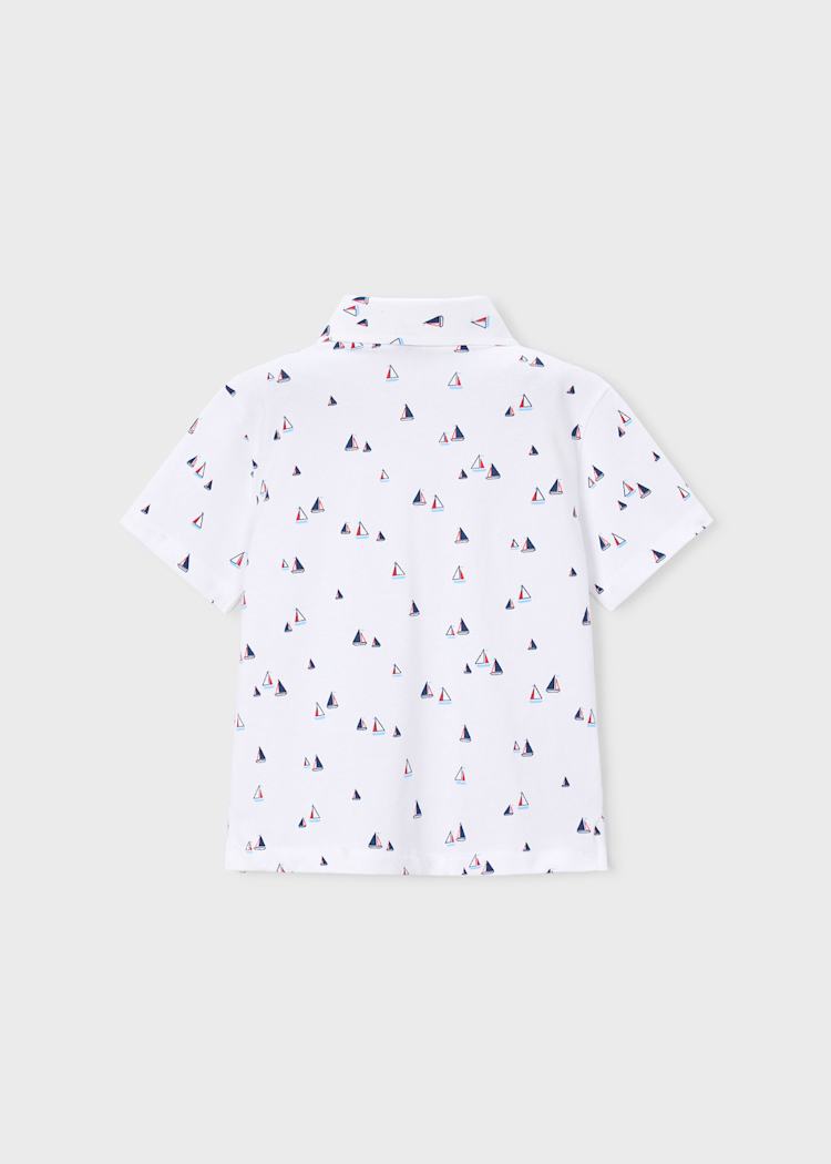 Mayoral Boys Printed Polo 3101 024